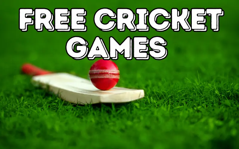 free cricket games play