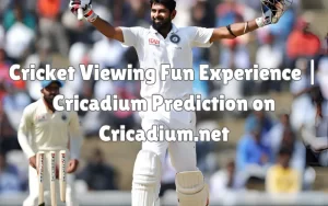 cricadium match prediction