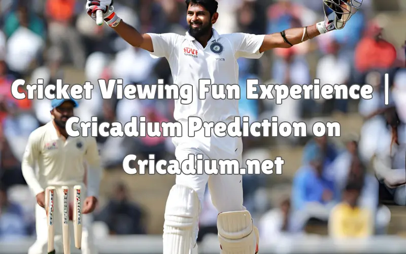 cricadium match prediction