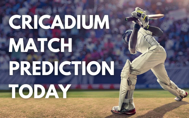 cricadium match prediction today