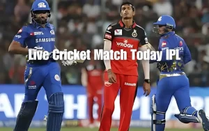 live cricket match today ipl